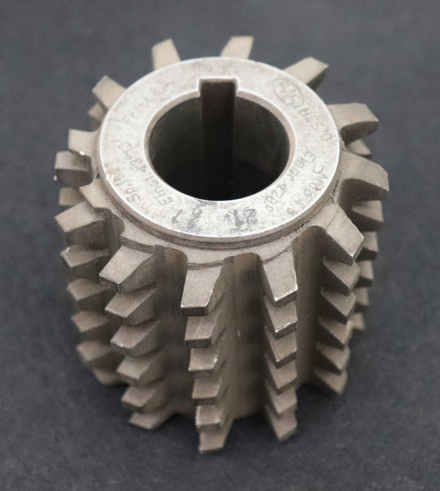 Bild des Artikels PWS-Zahnrad-Wälzfräser-gear-hob-m=-4/3-EGW-20°-Ø78x78xØ32mm-LKN-12-Spanuten