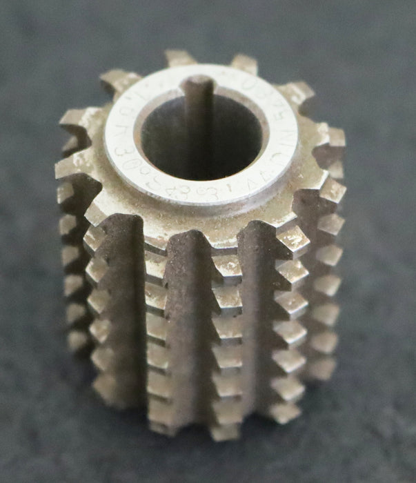 Bild des Artikels Zahnwellen-Wälzfräser-involute-spline-hob-m=-1,6-EGW-30°-Ø32x48xØ13mm-mit-LKN