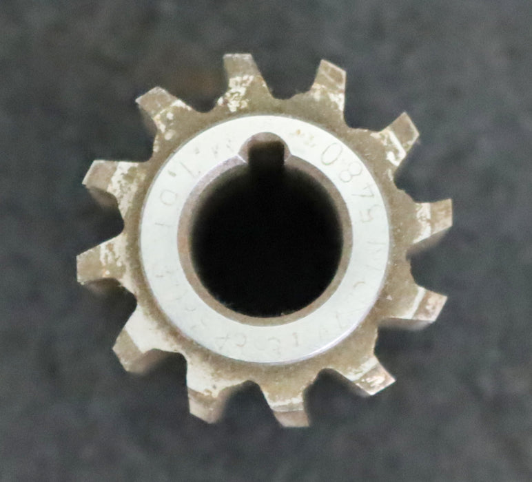 Bild des Artikels Zahnwellen-Wälzfräser-involute-spline-hob-m=-1,6-EGW-30°-Ø32x48xØ13mm-mit-LKN