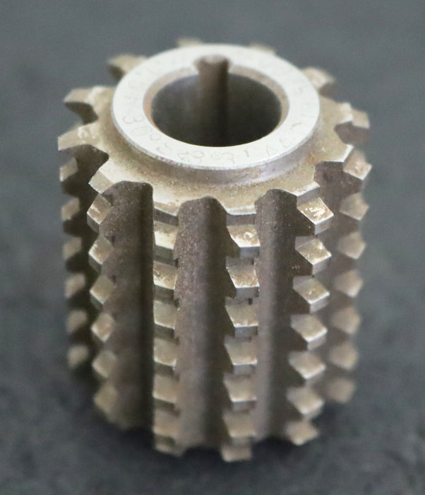 Bild des Artikels Zahnwellen-Wälzfräser-involute-spline-hob-m=-1,6-EGW-30°-Ø32x48xØ13mm-mit-LKN