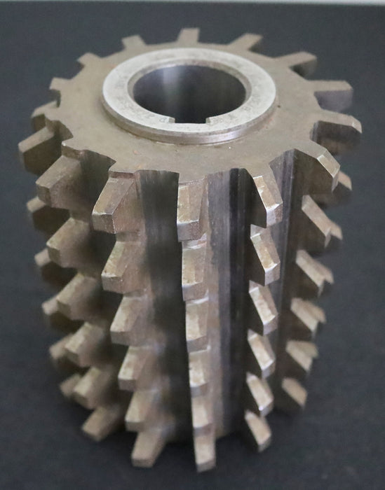 Bild des Artikels PWS-Zahnwellen-Wälzfräser-involute-spline-hob-m=-8,0-nach-DIN5480-EGW-30°