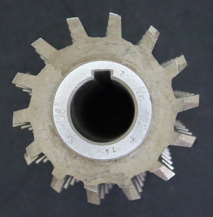 Bild des Artikels PWS-Zahnwellen-Wälzfräser-involute-spline-hob-m=-8,0-nach-DIN5480-EGW-30°