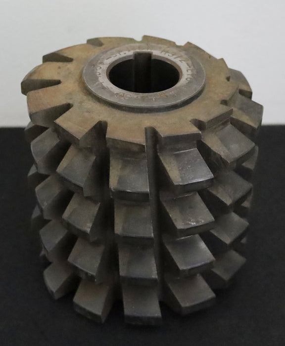 Bild des Artikels Zahnwellen-Wälzfräser-involute-spline-hob-m=-10,0-EGW-30°-Ø140x140xØ40mm-mit-LKN