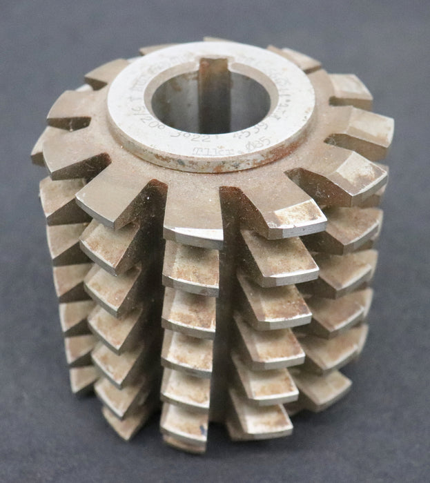 Bild des Artikels PWS-Schneckenrad-Wälzfräser-worm-wheel-hob-m=-5,0-20°-EGW-f.-SchneckenØ-d0=-85mm