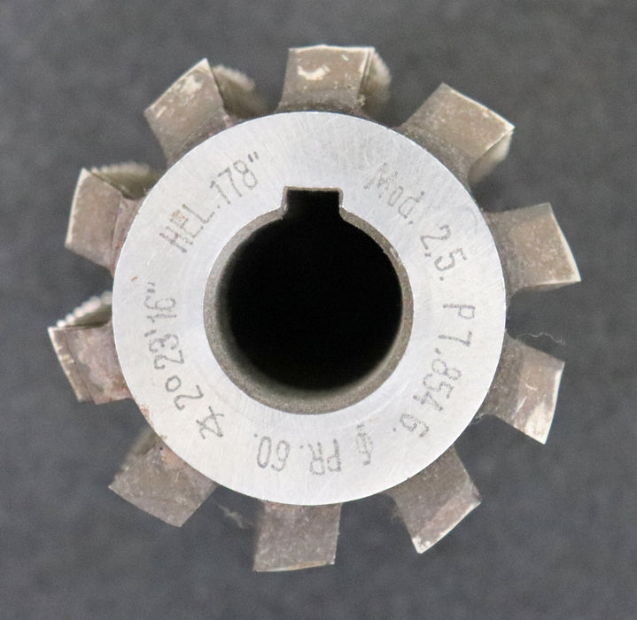 Bild des Artikels Schneckenrad-Wälzfräser-worm-wheel-hob-m=-2,5-20°-EGW-f.-SchneckenØ-d0=-60mm