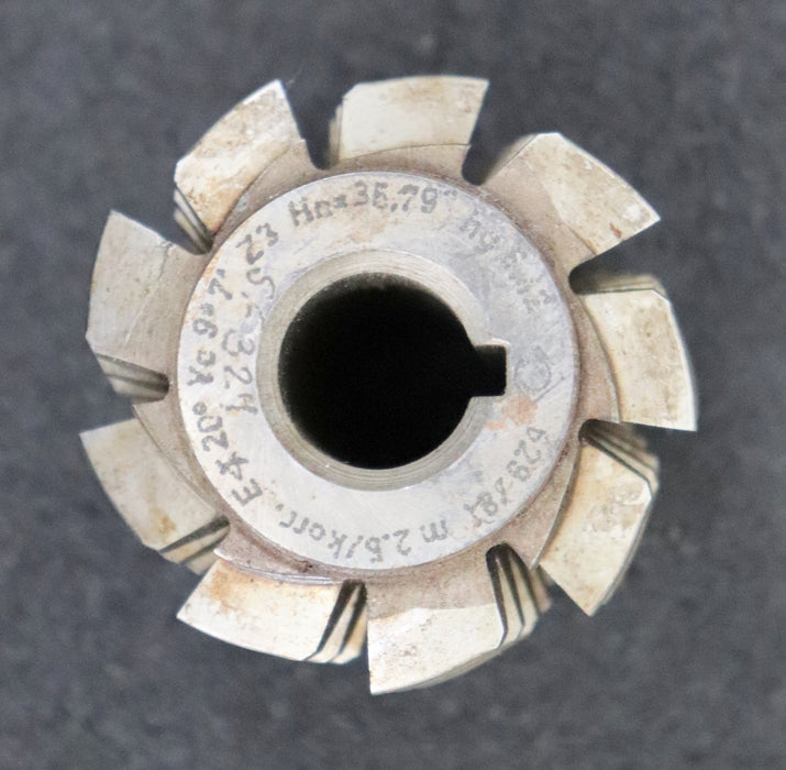 Bild des Artikels Schneckenrad-Wälzfräser-worm-wheel-hob-m=-2,5-20°-EGW-für-SchneckenØ-d0=-44,5mm