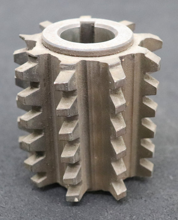 Bild des Artikels Zahnrad-Wälzfräser-m=-4/3-20°-EGW-Ø77x80xØ27mm-mit-LKN-9-Spannuten-1gg.-Rechts