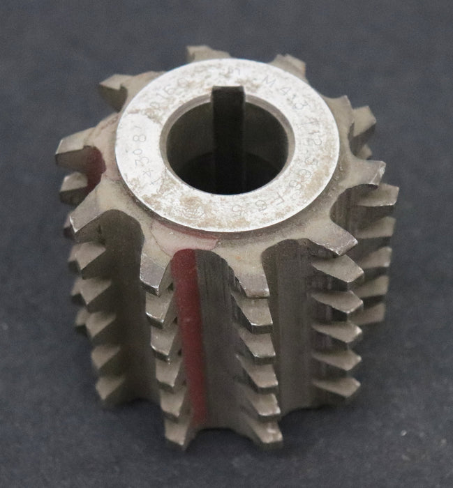 Bild des Artikels J.E.REINECKER-Zahnrad-Wälzfräser-m=-4,3-20°-EGW-Ø78x80xØ27mm-mit-LKN