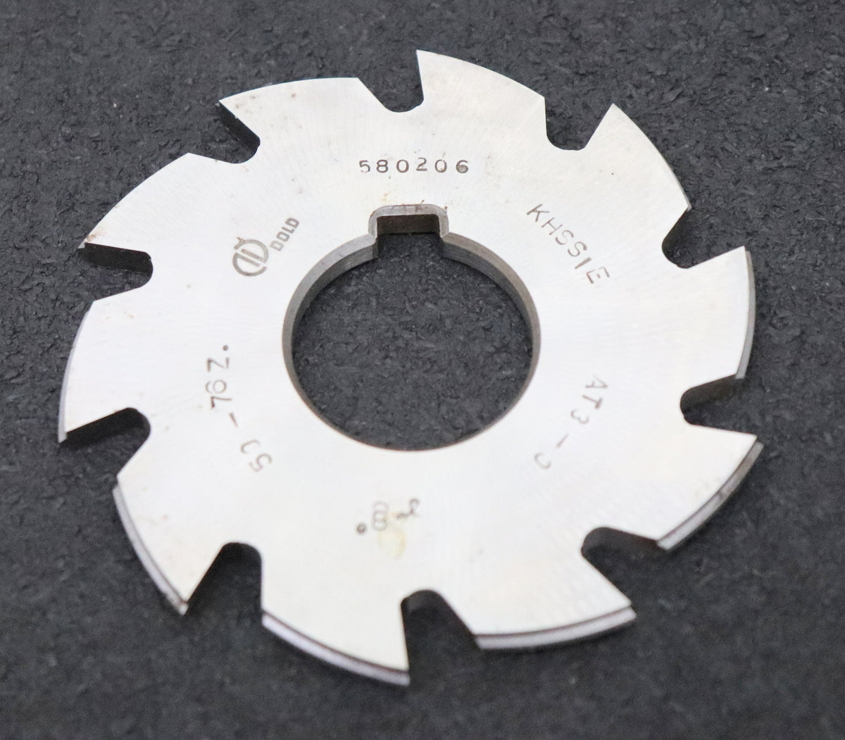 DOLD Zahnriemenrad-Formfräser DIN7721 50-76Z Teilung T3 Nr. 1 bis 15 Z ...