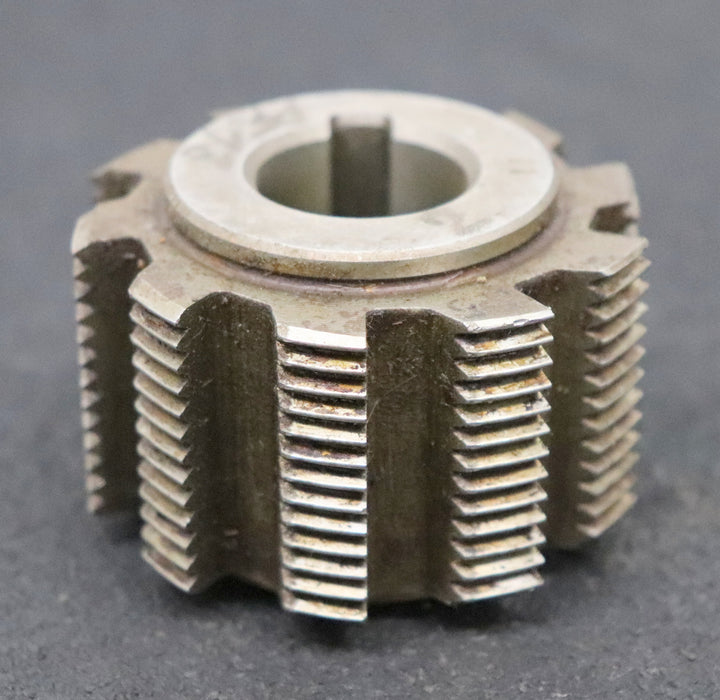Bild des Artikels PWS-Kerbzahnwellen-Wälzfräser-Nennmass-26x30-nach-DIN5481-EGW-27°-60x40x22mm