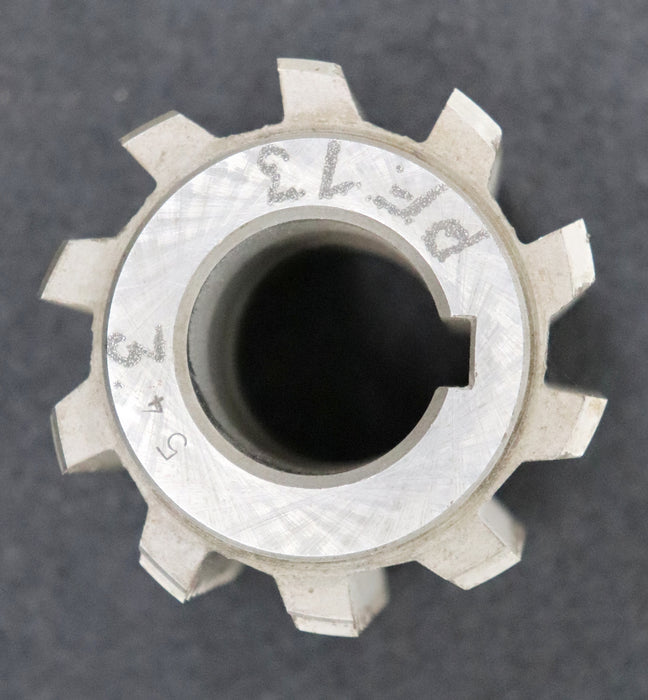 Bild des Artikels PWS-Kerbzahnwellen-Wälzfräser-Nennmass-40x44-nach-DIN5481-EGW-27°-Ø65x50xØ27mm