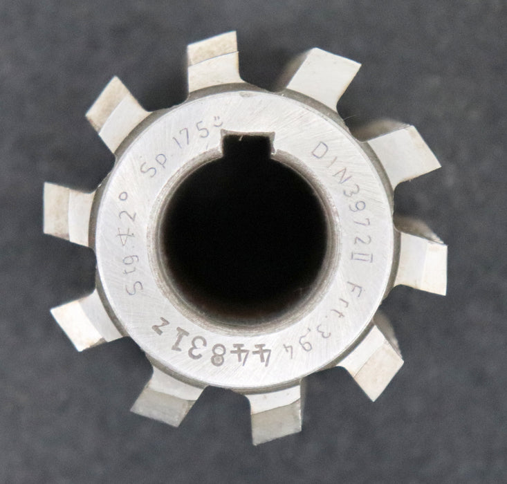 Bild des Artikels FETTE-Zahnrad-Wälzfräser-gear-hob-m=-1,75mm-15°-EGW-BPII-nach-DIN-3972