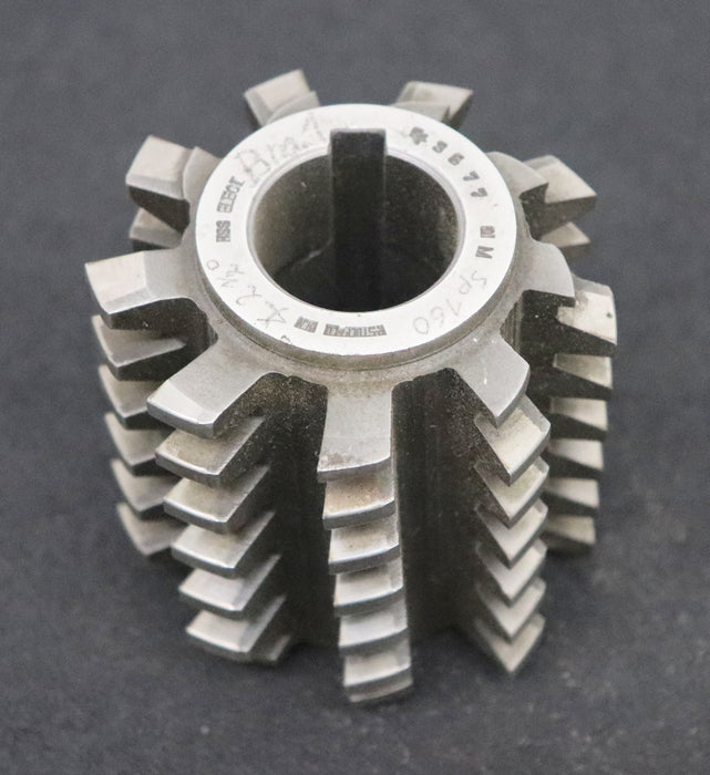 Bild des Artikels R.STOCK-Zahnrad-Wälzfräser-gear-hob-m=-3,5mm-15°-EGW-Ø71x76xØ27mm-mit-LKN