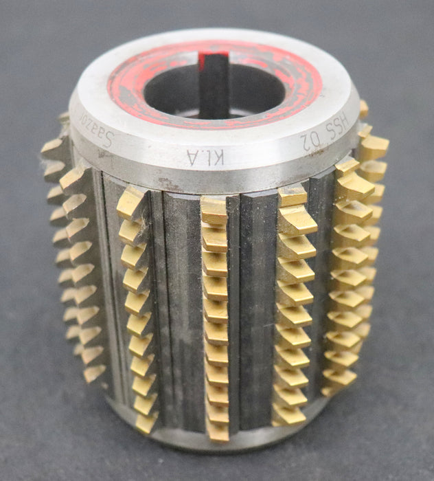Bild des Artikels SAAZOR-Zahnrad-Wälzfräser-gear-hob-m=-2,0mm-15°-EGW-Ø87x90xØ32mm-LKN-2gg.-Rechts