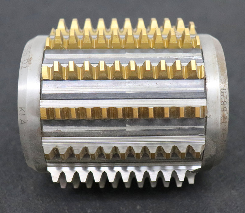 Bild des Artikels SAAZOR-Zahnrad-Wälzfräser-gear-hob-m=-2,0mm-15°-EGW-Ø87x90xØ32mm-LKN-2gg.-Rechts