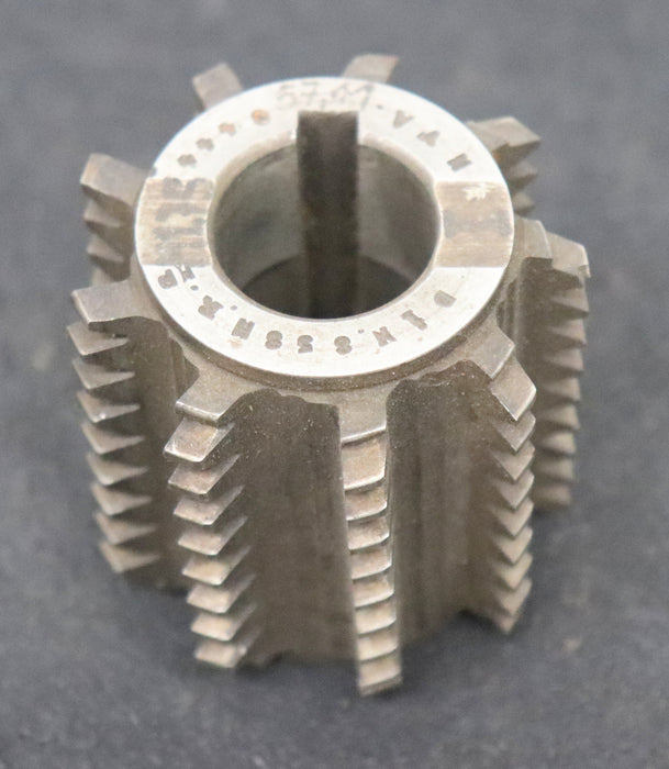 Bild des Artikels Zahnrad-Wälzfräser-gear-hob-m=-1,75mm-20°-EGW-Ø53x55xØ22mm-mit-LKN-1gg.-Rechts