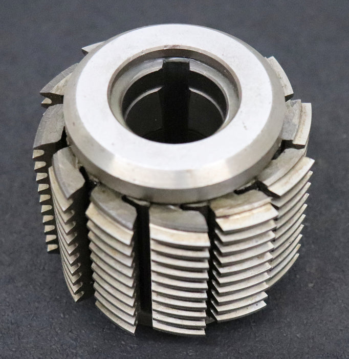 Bild des Artikels Zahnrad-Wälzfräser-gear-hob-m=-1,5915-15°-EGW-Ø80x76xØ27mmmm-mit-LKN