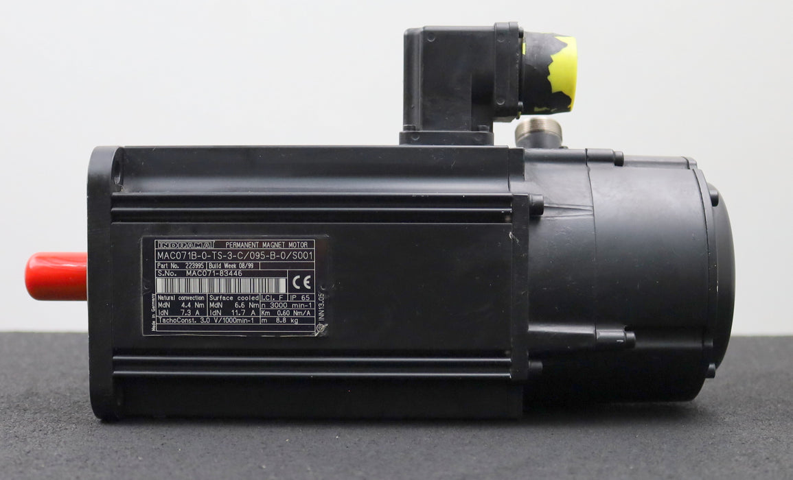 Bild des Artikels BOSCH-INDRAMAT-Servomotor-MAC071B-0-TS-3-C/095-B-0/S001-3000U/min-4,4/6,6Nm