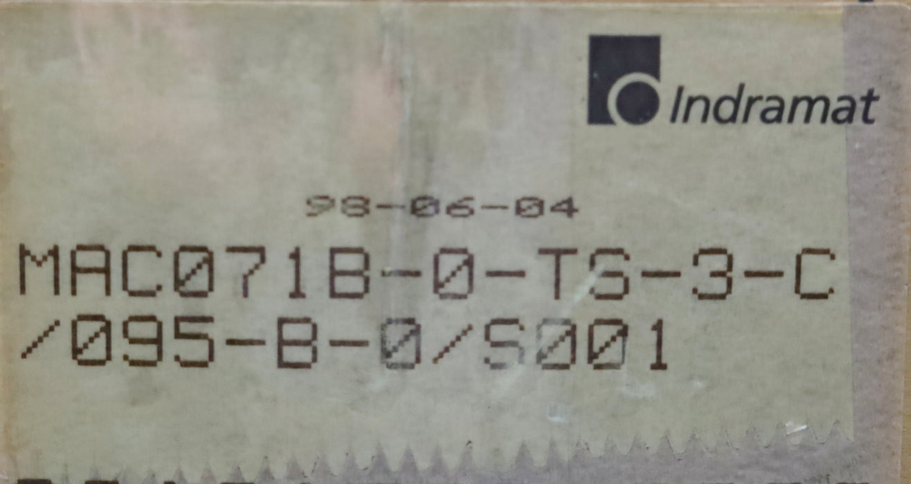 Bild des Artikels BOSCH-INDRAMAT-Servomotor-MAC071B-0-TS-3-C/095-B-0/S001-3000U/min-4,4/6,6Nm