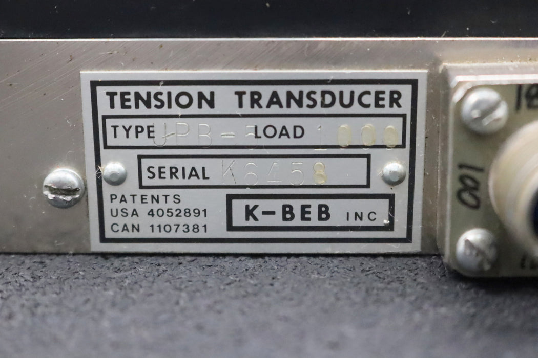 Bild des Artikels K-BEBTension-Transducer-Type-UPB-5/1000-Load-1000-LBS-Aus-Edelstahl