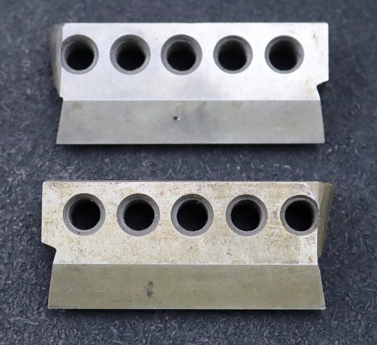 Bild des Artikels 1-Satz-Hobelstähle-Kegelradhobelmaschine-15KH-m=-5,0-EGW-20°-Nutzlänge-74mm+72mm