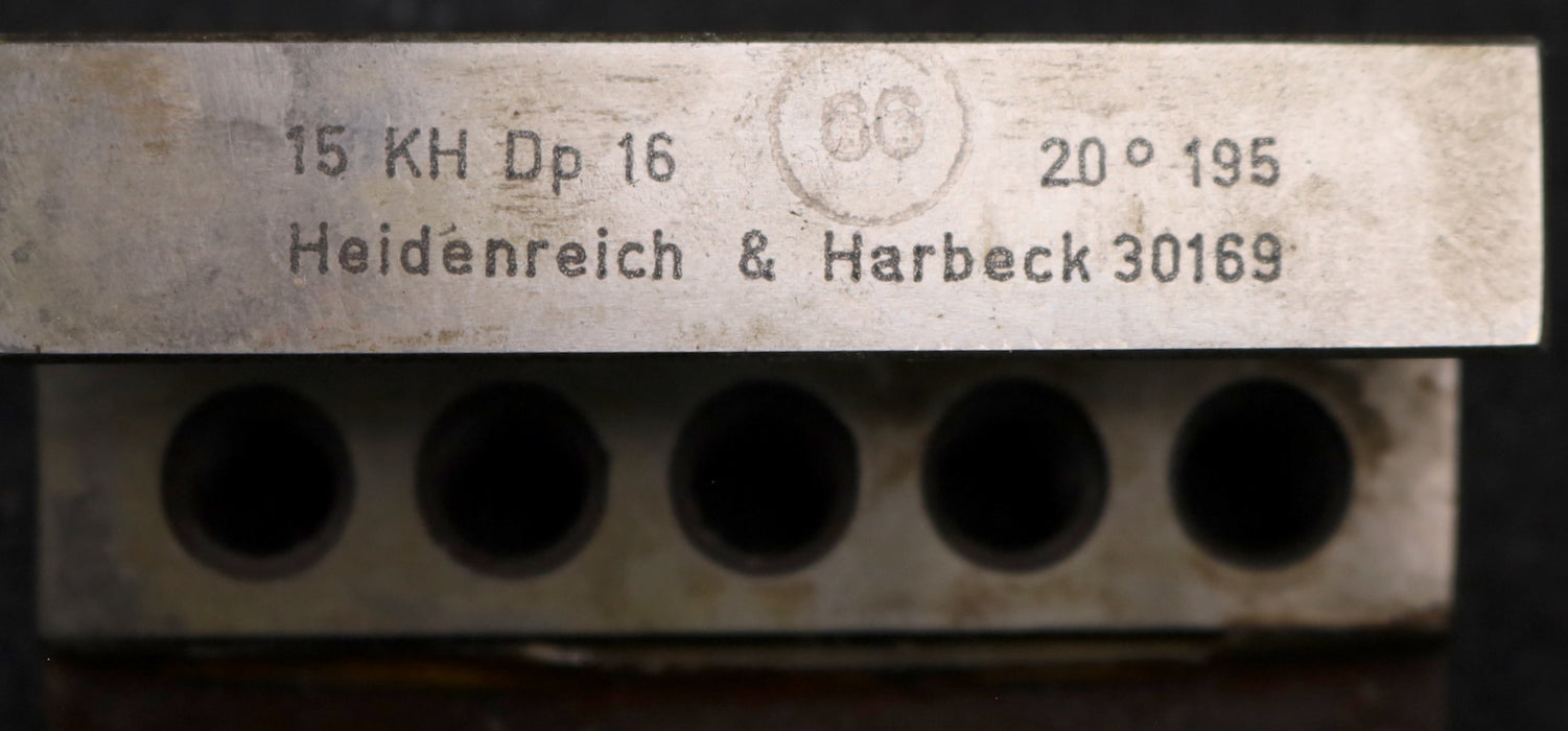 Bild des Artikels 1-Satz-Hobelstähle-Kegelradhobelmaschine-15KH-dp=16-EGW-20°-Nutzlänge-77mm+77mm