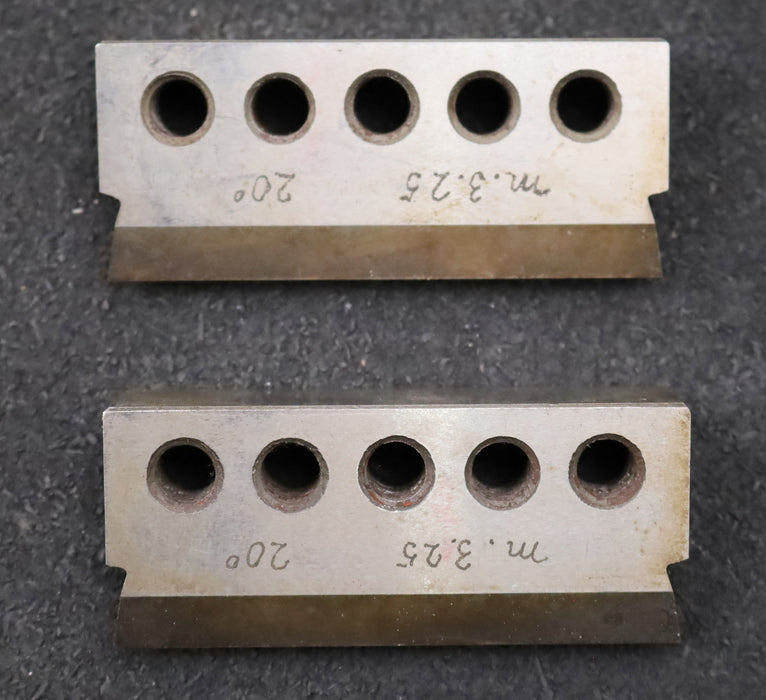 Bild des Artikels 1-Satz-Hobelstähle-Kegelradhobelmaschine-15KH-m=-3,25-EGW-20°-Nutzl.:-76mm+76mm