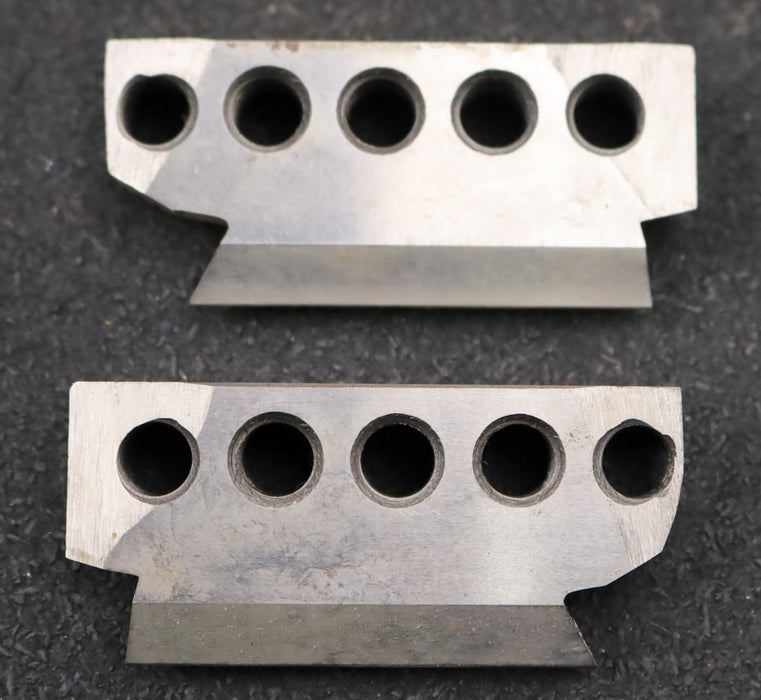 Bild des Artikels 1-Satz-Hobelstähle-Kegelradhobelmaschine-26HS-m=-3,0-EGW-20°-Nutzlänge-58mm+55mm