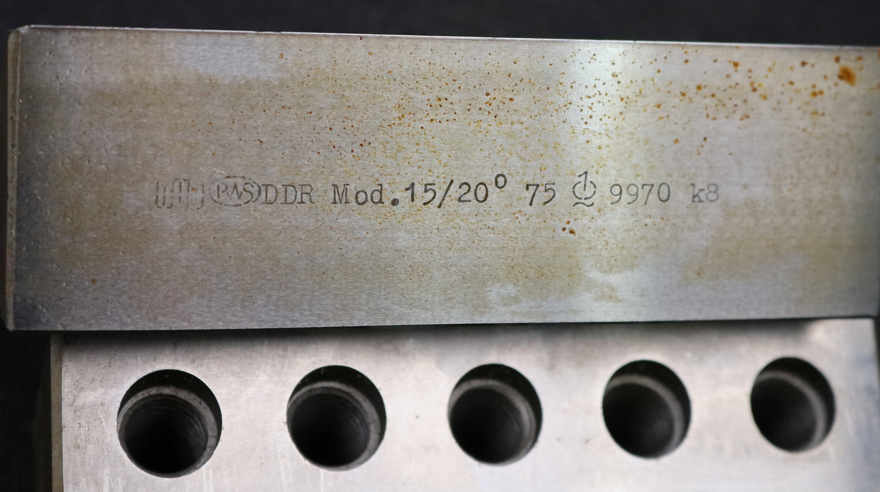 Bild des Artikels PWS-1-Satz-Hobelstähle-Kegelradhobelmaschine-75KH-m=-15-EGW-20°-Nutzlänge-133mm