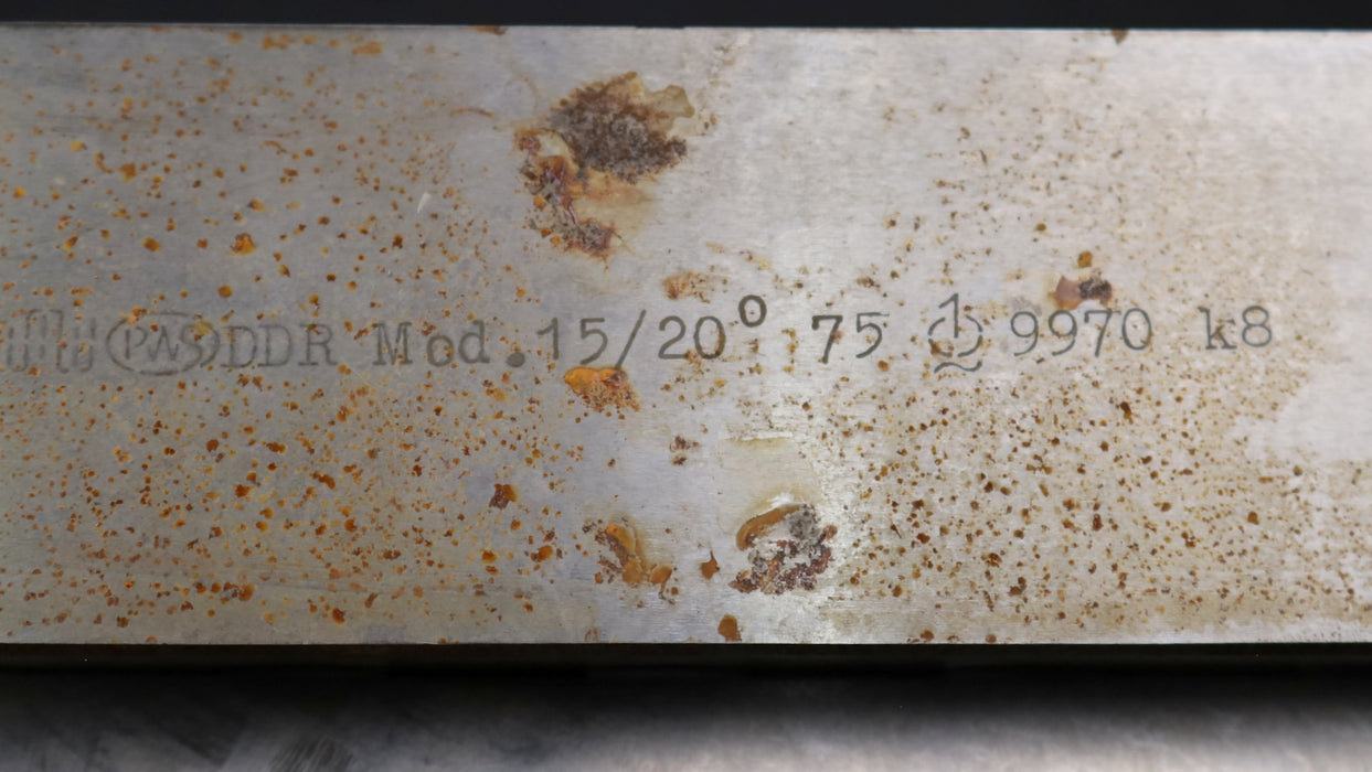 Bild des Artikels PWS-1-Satz-Hobelstähle-Kegelradhobelmaschine-75KH-m=-15-EGW-20°-Nutzlänge-133mm