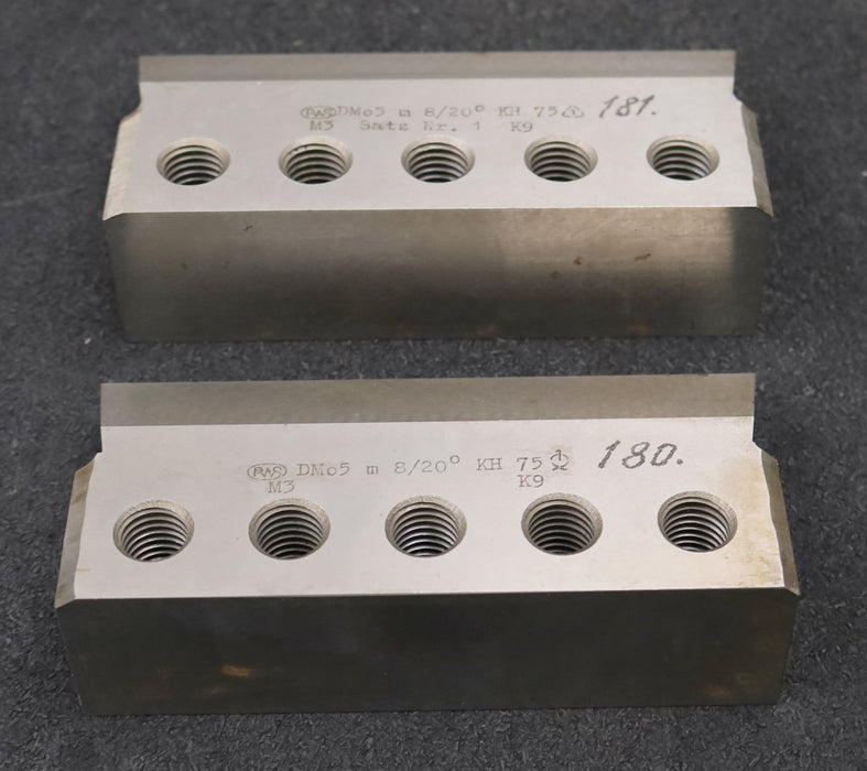 Bild des Artikels PWS-1-Satz-Hobelstähle-Kegelradhobelmaschine-75KH-m=-8-EGW-20°-Nutzlänge-133mm