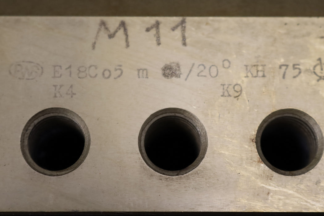Bild des Artikels PWS-1-Satz-Hobelstähle-Kegelradhobelmaschine-75KH-m=-11-Nutzlänge-133mm-EGW-20°