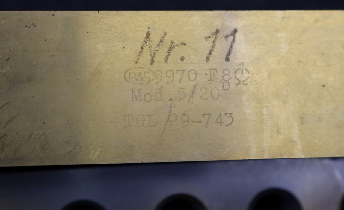 Bild des Artikels PWS-1-Satz-Hobelstähle-Kegelradhobelmaschine-75KH-m=-5-EGW-20°-Nutzlänge-107mm