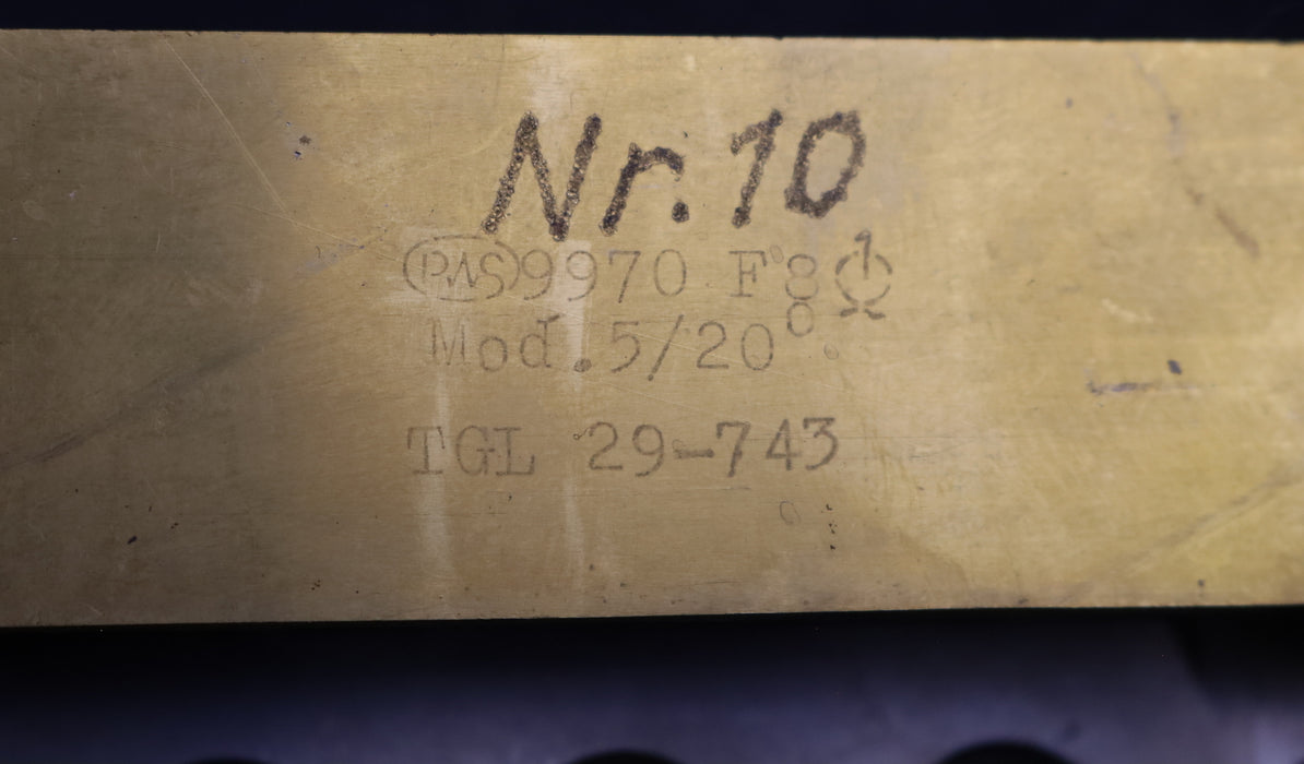 Bild des Artikels PWS-1-Satz-Hobelstähle-Kegelradhobelmaschine-75KH-m=-5-EGW-20°-Nutzlänge-107mm