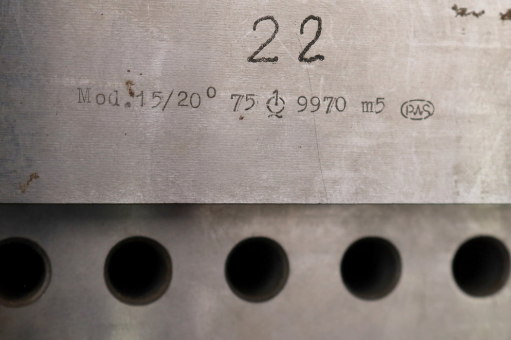 Bild des Artikels PWS-1-Satz-Hobelstähle-Kegelradhobelmaschine-75KH-m=-15-EGW-20°-Nutzlänge-131mm