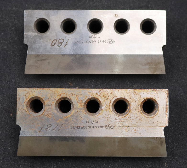 Bild des Artikels PWS-1-Satz-Hobelstähle-Kegelradhobelmaschine-75KH-m=-8-EGW-20°-Nutzlänge-134mm