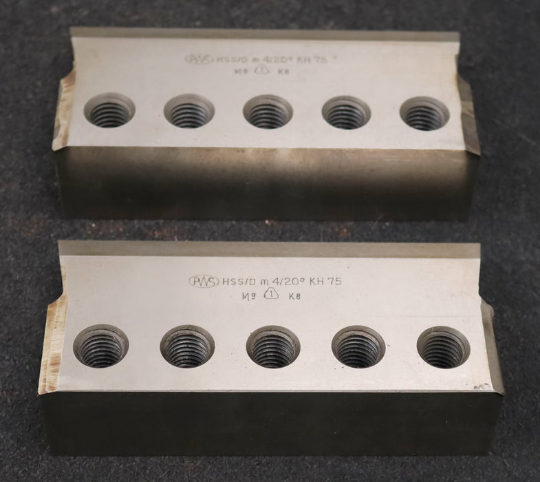 Bild des Artikels PWS-1-Satz-Hobelstähle-Kegelradhobelmaschine-75KH-m=-4-EGW-20°-Nutzlänge-128mm