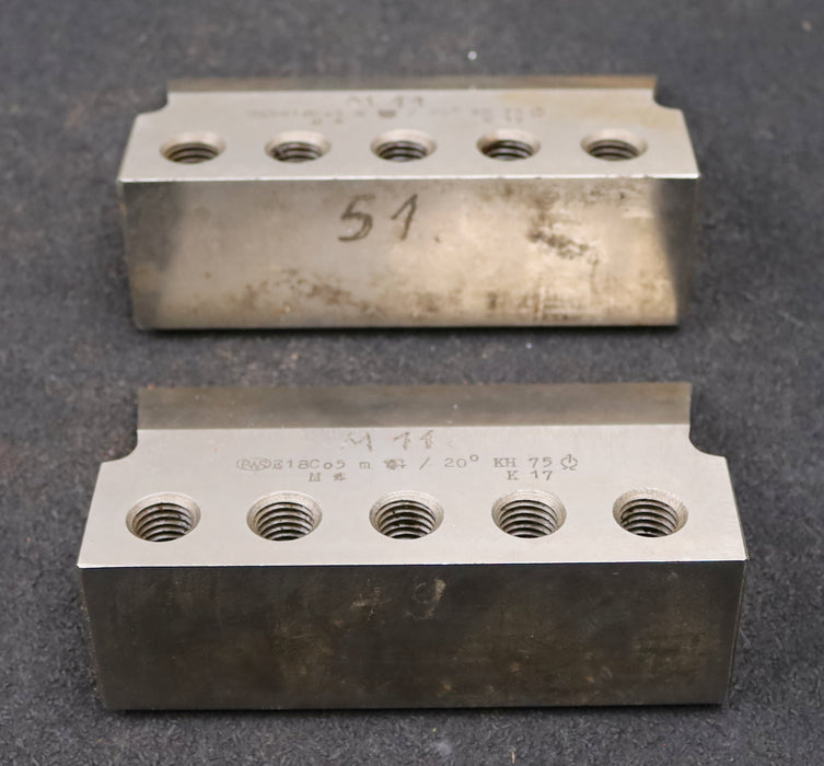 Bild des Artikels PWS-1-Satz-Hobelstähle-Kegelradhobelmaschine-75KH-m=-11-EGW-20°-Nutzlänge-133mm