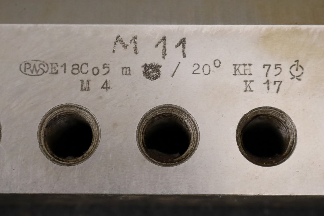 Bild des Artikels PWS-1-Satz-Hobelstähle-Kegelradhobelmaschine-75KH-m=-11-EGW-20°-Nutzlänge-133mm