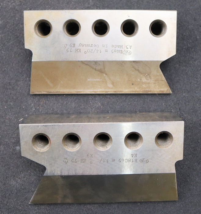 Bild des Artikels PWS-1-Satz-Hobelstähle-Kegelradhobelmaschine-75KH-m=-14-Nutzlänge-133mm-EGW-20°