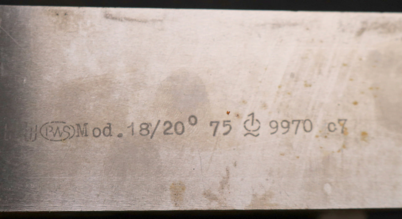 Bild des Artikels PWS-1-Satz-Hobelstähle-Kegelradhobelmaschine-75KH-m=-18-EGW-20°-Nutzlänge-124mm