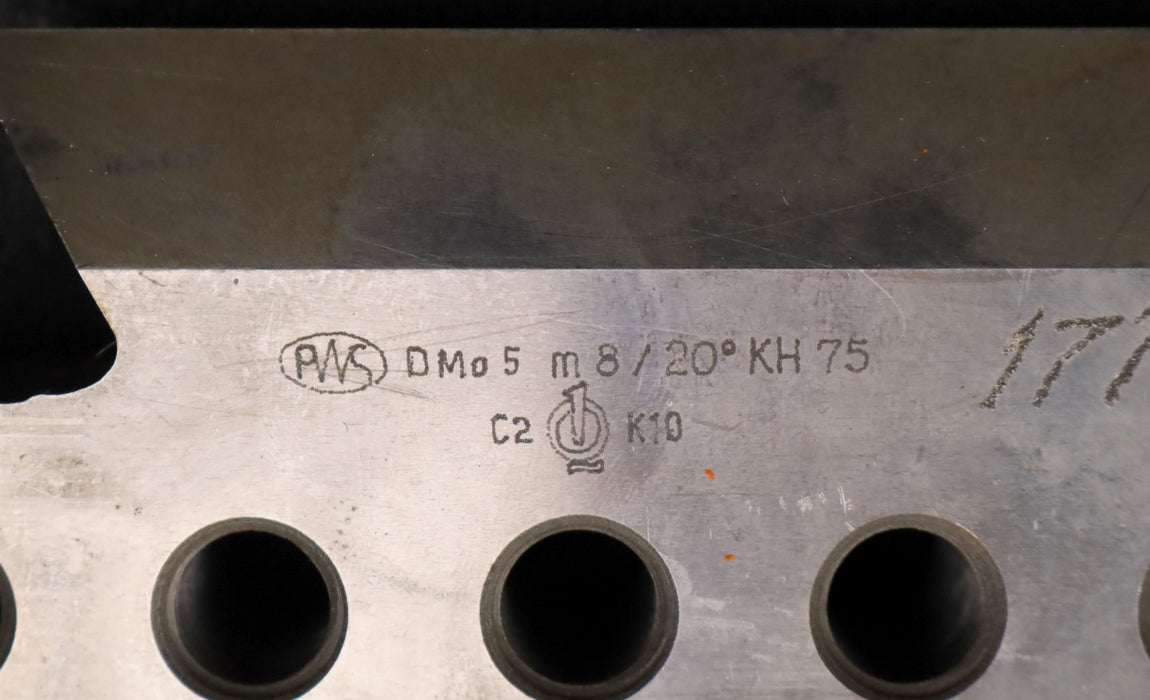 Bild des Artikels PWS-1-Satz-Hobelstähle-Kegelradhobelmaschine-75KH-m=-8-EGW-20°-Nutzlänge-118mm