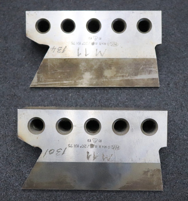 Bild des Artikels PWS-1-Satz-Hobelstähle-Kegelradhobelmaschine-75KH-m=-11-EGW-20°-Nutzlänge-132mm