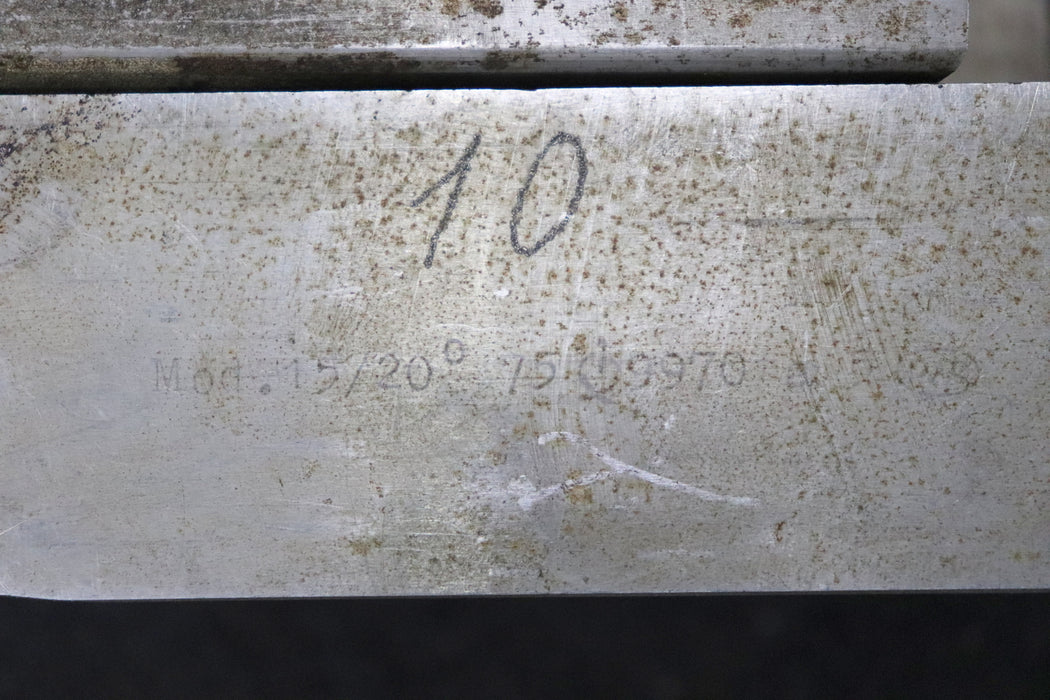 Bild des Artikels PWS-1-Satz-Hobelstähle-Kegelradhobelmaschine-75KH-m=-15-EGW-20°-Nutzlänge-105mm