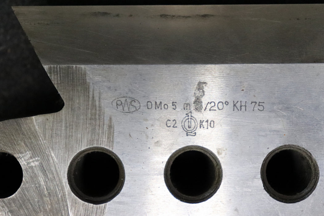 Bild des Artikels PWS-1-Satz-Hobelstähle-Kegelradhobelmaschine-75KH-m=-5-EGW-20°-Nutzlänge-115mm