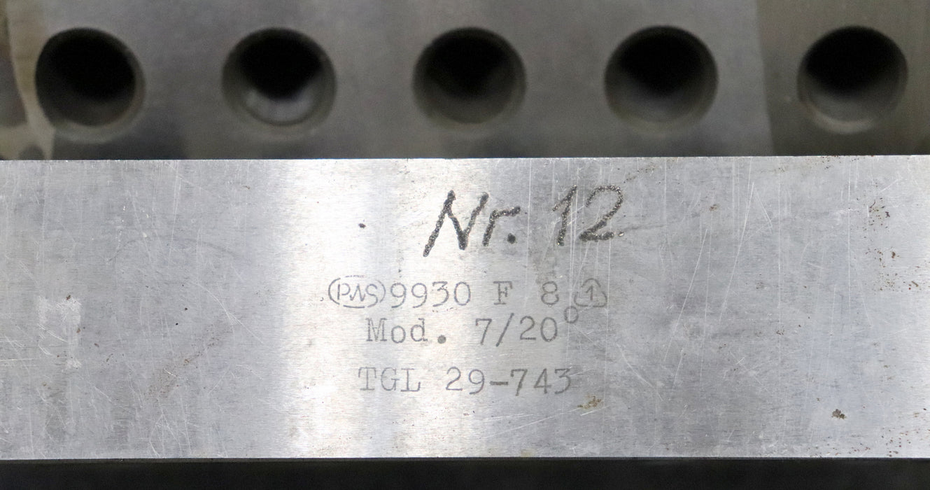 Bild des Artikels PWS-1-Satz-Hobelstähle-Kegelradhobelmaschine-75KH-m=-7-EGW-20°-Nutzlänge-122mm