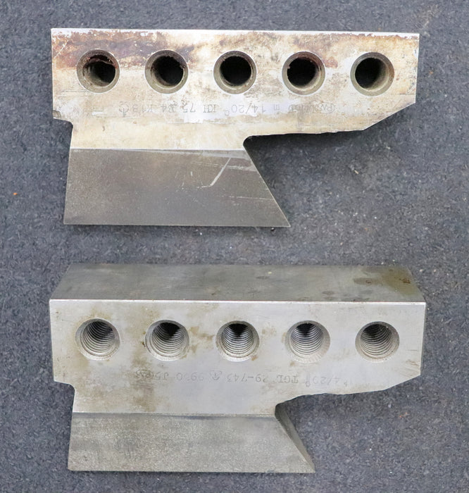 Bild des Artikels PWS-1-Satz-Hobelstähle-Kegelradhobelmaschine-75KH-m=-14-EGW-20°-Nutzlänge-96mm