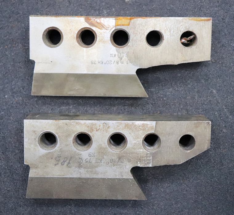 Bild des Artikels PWS-1-Satz-Hobelstähle-Kegelradhobelmaschine-75KH-m=-8-EGW-20°-Nutzlänge-90mm