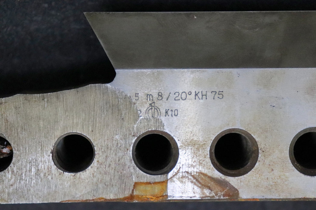 Bild des Artikels PWS-1-Satz-Hobelstähle-Kegelradhobelmaschine-75KH-m=-8-EGW-20°-Nutzlänge-90mm