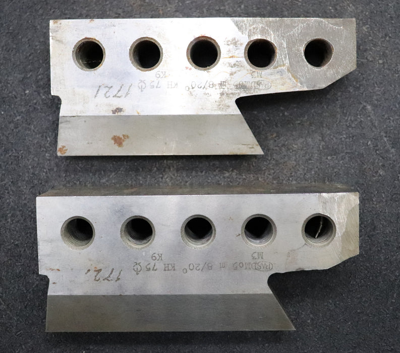 Bild des Artikels PWS-1-Satz-Hobelstähle-Kegelradhobelmaschine-75KH-m=-8-EGW-20°-Nutzlänge-108mm